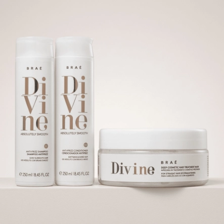Produto: Kit Braé Divine Anti Frizz Home Care Shampoo Condicionador e Máscara 3 Produtos