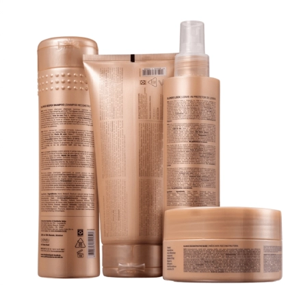 Produto: Kit Cadiveu Blonde Reconstructor Shampoo 250ml Máscara Acidificante e Leave-in 200ml