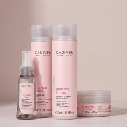 Produto: Kit Cadiveu Professional Quartzo Shine Shampoo Condicionador Máscara e Óleo 4 Produtos