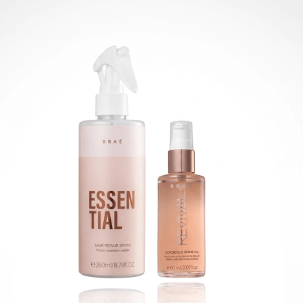 Produto: Kit Essential Reparador Braé com Fluido 260ml e Óleo 60ml