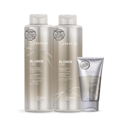 Produto: Kit Joico Blonde Life Shampoo 1L Condicionador 1L Máscara 150ml