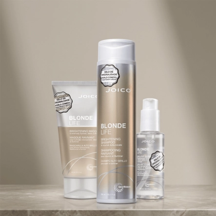 Produto: Kit Joico Blonde Life Smart Release Shampoo 300ml Máscara 150ml Óleo 100ml