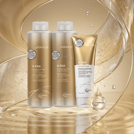 Kit Joico K-PAK Shampoo 1L Condicionador 1L e Máscara de Reconstrução 250ml Produto Kit Joico K-PAK Shampoo 1L Condicionador 1L e Máscara de Reconstrução 250ml