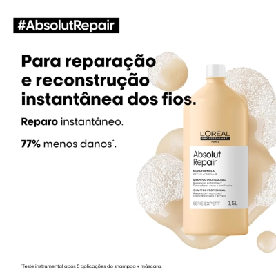 Produto: Kit L’Oréal Professionnel Absolut Repair Duo Salon