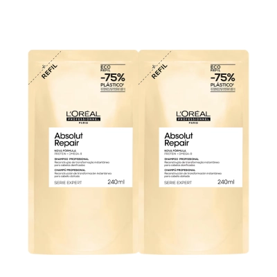 Produto: Kit Shampoo Absolut Repair Gold L'Oréal Professionnel Refil 2 Unidades