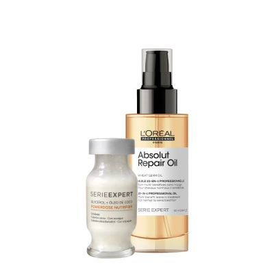 Produto: Kit L'Oréal Professionnel Expert Absolut Repair Cortex Lipidium Power Repair e Gold Quinoa 10in1 90ml (2 produtos)
