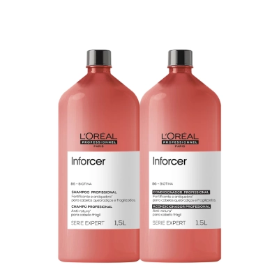 Produto: Kit L'Oréal Professionnel Inforcer Salon Duo (2 Produtos)