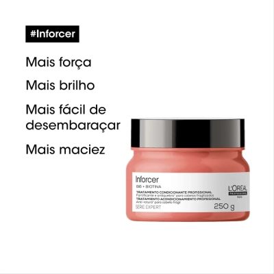Produto: Kit L’Oréal Professionnel Inforcer Serie Expert Condicionador 200ml e Máscara 250g