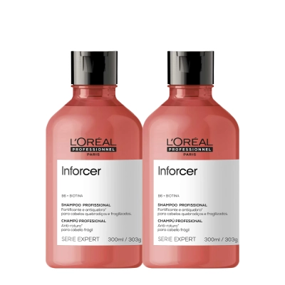 Produto: Kit Shampoo L'Oréal Professionnel Inforcer Serie Expert 2 Unidades 300ml