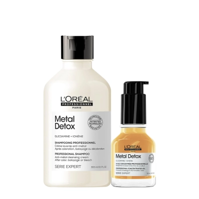 Produto: Kit L'Oréal Professionnel Metal Detox Huile e Shampoo (2 produtos)
