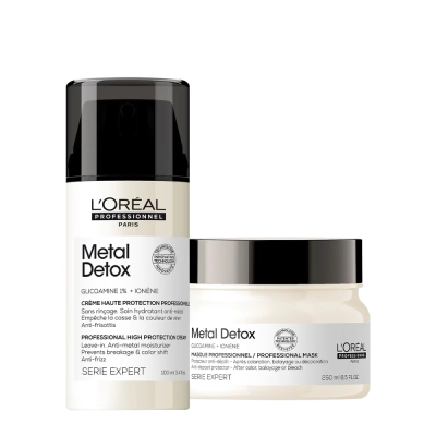 Produto: Kit L'Oréal Professionnel Metal Detox Máscara e Leave-in (2 produtos)