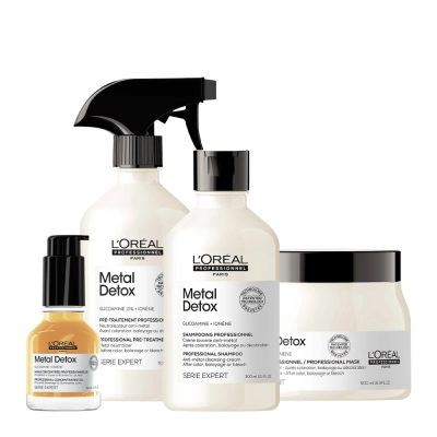 Produto: Kit L'Oréal Professionnel Metal Detox Neutralizador Total (4 produtos)