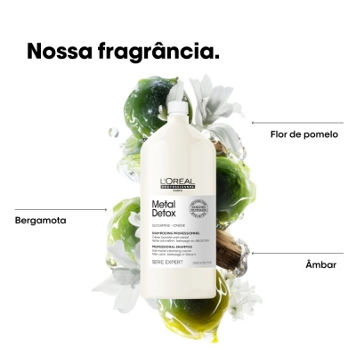 Produto: Kit L'Oréal Professionnel Metal Detox - Shampoo 1,5L (2 unidades)
