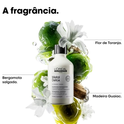 Produto: Kit L'Oréal Professionnel Metal Detox Shampoo Leave-in Máscara e Spray Neutralizador Anti-Metal (4 produtos)