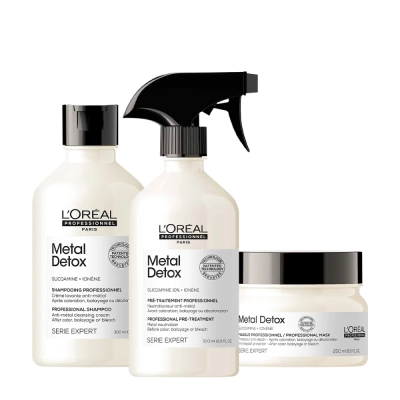 Produto: Kit L'Oréal Professionnel Metal Detox Trio Antimetal (3 produtos)