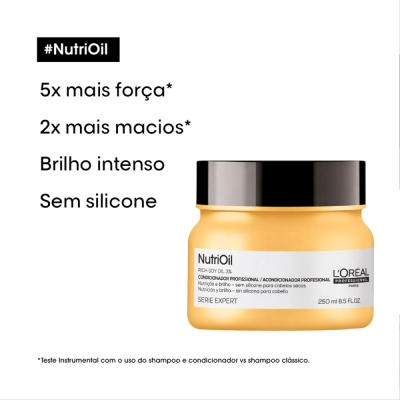 Produto Kit Cronograma Capilar L'Oréal Professionnel NutriOil Vitamino Color Absolut Repair 3 Produtos