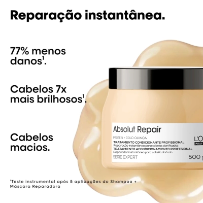 Produto: Kit L'Oréal Professionnel NutriOil Vitamino Color Absolut Repair Cronograma Capilar G (3 produtos)