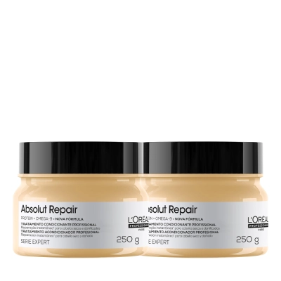 Produto: Kit L'Oréal Professionnel Serie Expert Absolut Repair Gold Quinoa Protein - Máscara Capilar 250ml (2 unidades)