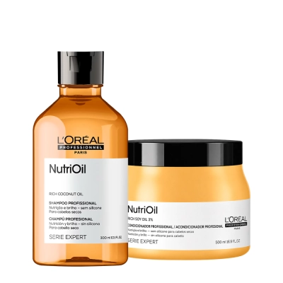Produto: Kit L'Oréal Professionnel Serie Expert NutriOil - Shampoo e Máscara (2 produtos)