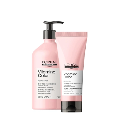 Produto: Kit L'Oréal Professionnel Serie Expert Vitamino Color Duo (2 produtos)