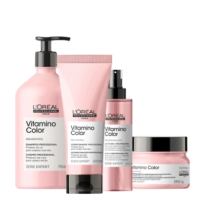 Produto: Kit L'Oréal Professionnel Serie Expert Vitamino Color Total (4 Produtos)