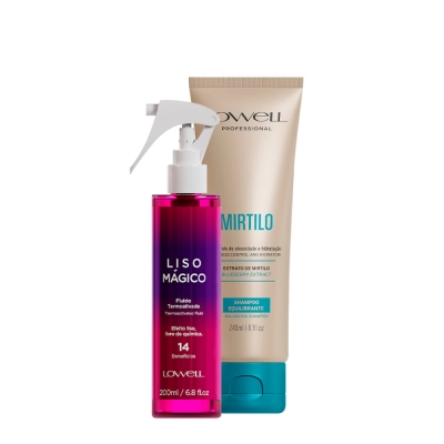 Produto: Kit Lowell Extrato de Mirtilo Limpeza Termoativada (2 Produtos)