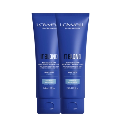 Kit Lowell It Blond Shampoo Extra (2 unidades) Produto: Kit Lowell It Blond Shampoo Extra (2 unidades)
