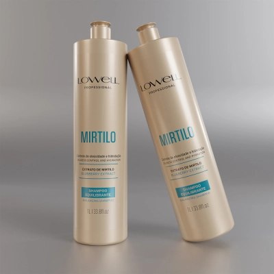 Produto: Kit Shampoo Condicionador e Máscara Lowell Mirtilo 1 Litro e 450 Gramas