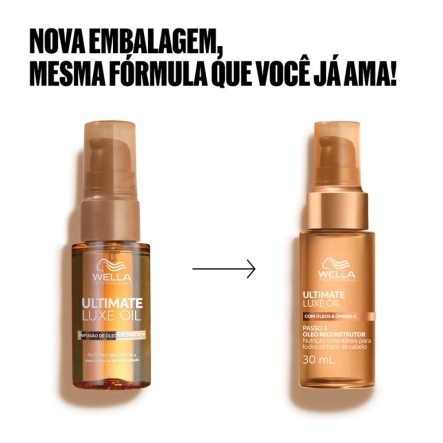 Kit Óleo Capilar Wella Professionals Ultimate Luxe Oil 30ml 2 Unidades Produto Kit Óleo Capilar Wella Professionals Ultimate Luxe Oil 30ml 2 Unidades