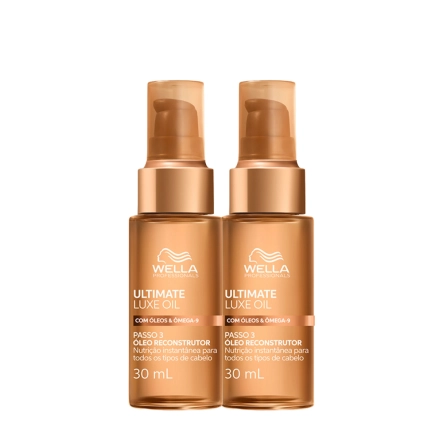 Produto: Kit Óleo Capilar Wella Professionals Ultimate Luxe Oil 30ml 2 Unidades