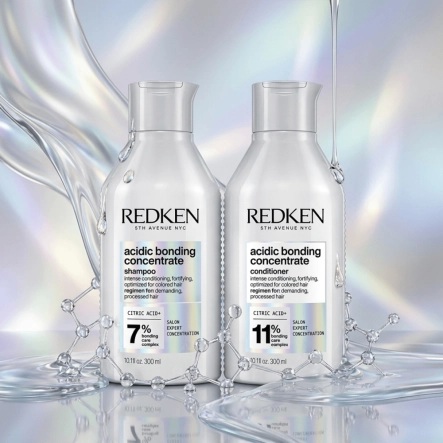 Kit Redken Acidic Bonding Concentrate Shampoo e Condicionador 300ml Produto Kit Redken Acidic Bonding Concentrate Shampoo e Condicionador 300ml