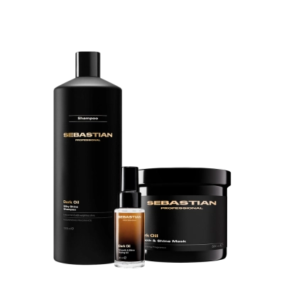 Produto: Kit Sebastian Professional Dark Oil Shampoo Máscara Óleo 30 (3 produtos)