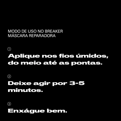 Produto Kit Sebastian Professional No Breaker Shampoo 1L e Máscara 500ml Reconstrução