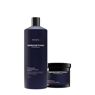 Produto: Kit Sebastian Professional No Breaker Shampoo 1L e Máscara 500ml Reconstrução