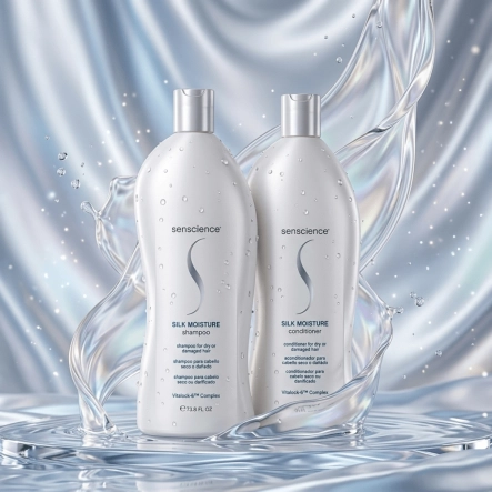 Kit Senscience Silk Moisture Duo Salon 2 Produtos Produto Kit Senscience Silk Moisture Duo Salon 2 Produtos