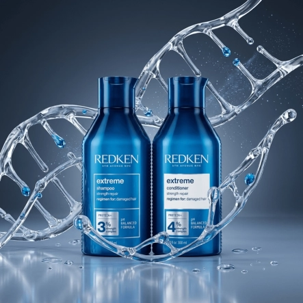 Kit Shampoo e Condicionador Redken Extreme 300ml Produto Kit Shampoo e Condicionador Redken Extreme 300ml