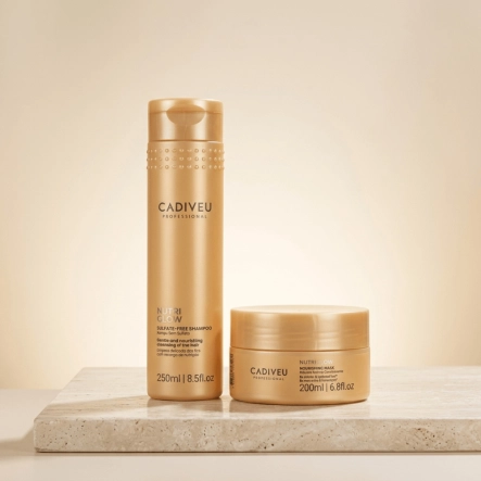Produto: Kit Shampoo e Máscara Cadiveu Professional Nutri Glow 2 Produtos