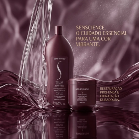 Produto Kit Shampoo e Máscara Senscience True Hue 2 Produtos