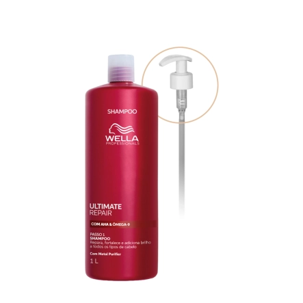 Produto: Kit Shampoo Wella Professionals Ultimate Repair 1 Litro e 500ml