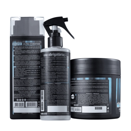 Produto: Kit Truss Ultra Hydration Shampoo 300ml Uso Obrigatório 260ml Net Mask 550g