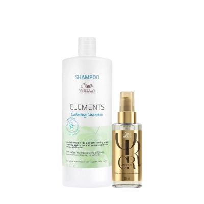Produto: Kit Wella Professionals Elements Renewing Shampoo Oil (2 produtos)