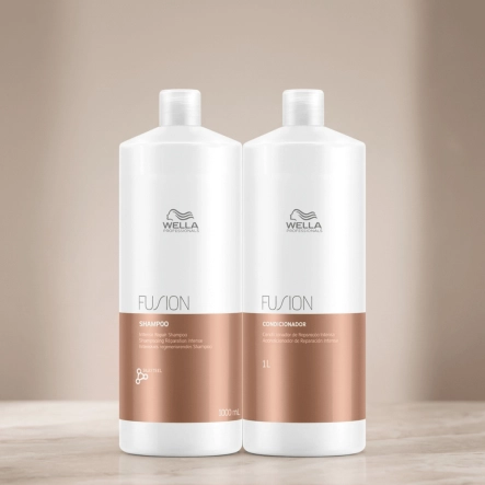 Produto Kit Wella Professionals Fusion Salon Duo Shampoo e Condicionador 1 Litro
