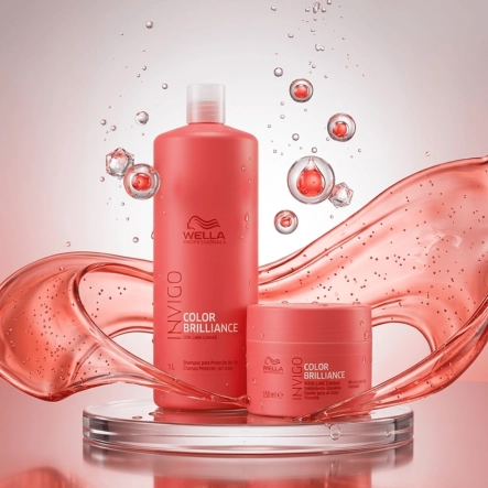 Produto Kit Wella Professionals Invigo Color Brilliance com Shampoo 1L e Máscara 150ml