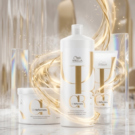 Kit Wella Professionals Oil Reflections Shampoo 1l Condicionador 200ml Máscara 500ml Produto Kit Wella Professionals Oil Reflections Shampoo 1l Condicionador 200ml Máscara 500ml