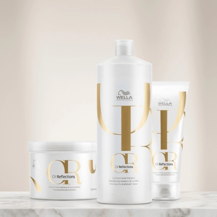 Produto: Kit Wella Professionals Oil Reflections Shampoo 1l Condicionador 200ml Máscara 500ml