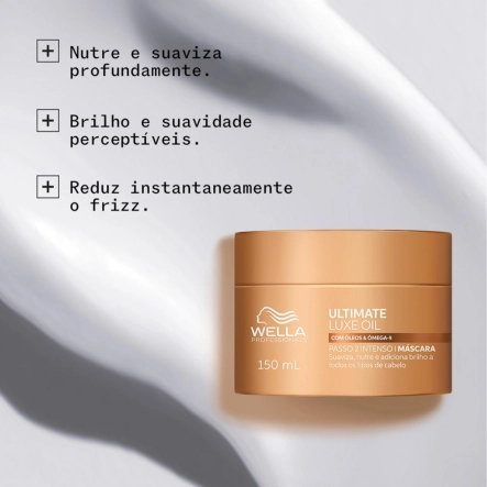 Produto: Kit Wella Professionals Ultimate Luxe Oil Máscara 150ml e Óleo 30ml