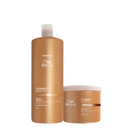 Produto: Kit Wella Professionals Ultimate Luxe Oil Shampoo e Máscara 2 Produtos