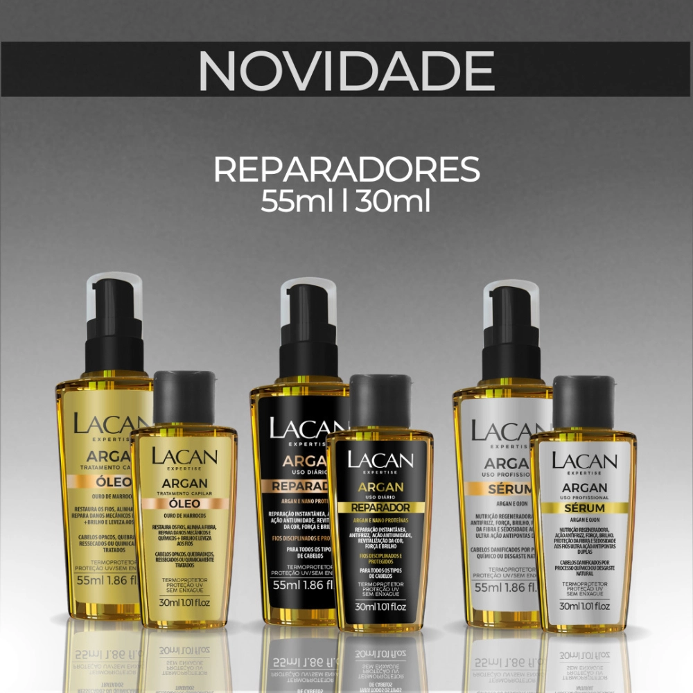 Produto: Reparador de Pontas Lacan Argan 30ml