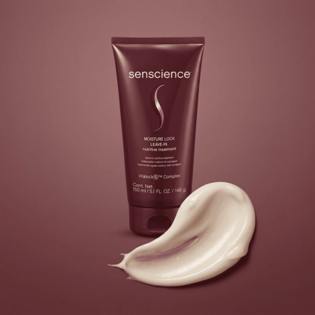Leave-in Moisture Lock Smoothing Treatment Senscience 150ml Produto Leave-in Moisture Lock Smoothing Treatment Senscience 150ml
