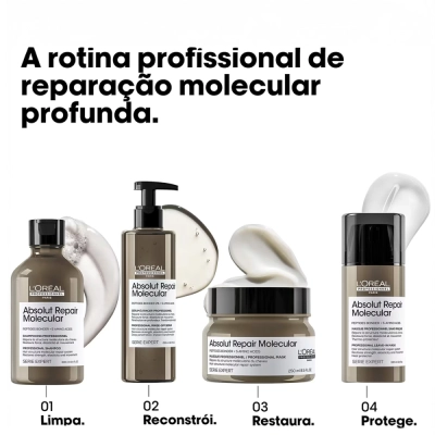Sérum Capilar Absolut Repair Molecular L'Oréal Professionnel 250ml Produto Sérum Capilar Absolut Repair Molecular L'Oréal Professionnel 250ml
